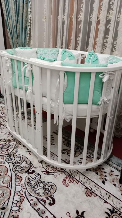 Продам детскую кроватку б/у