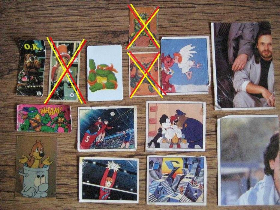 Картинки и стикери АЛФ, батман, костенурките нинджа, ПИФ