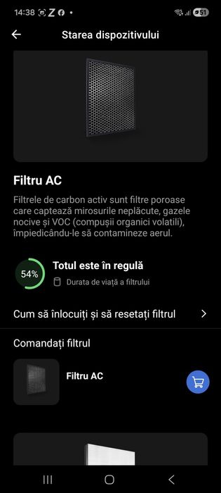 Purificator de aer Philips AC 2889/10.