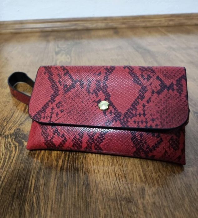 Borsetă piele naturală