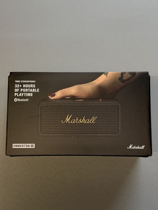 Marshall Emberton III 3, bluetooth, ip67, sigilata