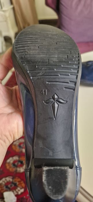 Туфли осенние кожаные