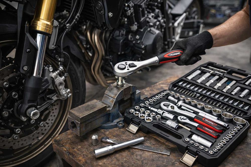 Trusa Chei Tubulare 108 Piese Profesionala