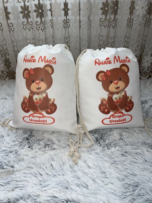 Saculeti pentru cresa/gradinita