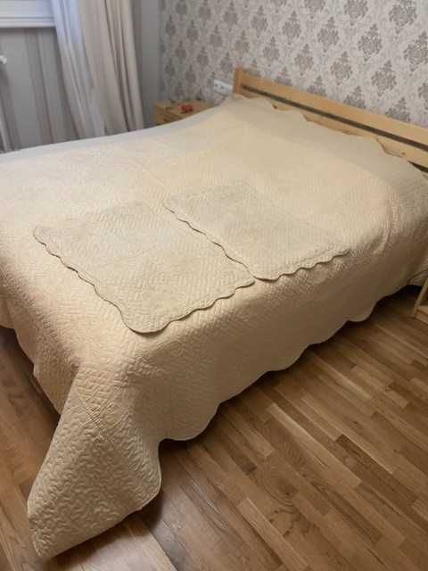 1 покривка за легло + 2 калъфки за възглавници