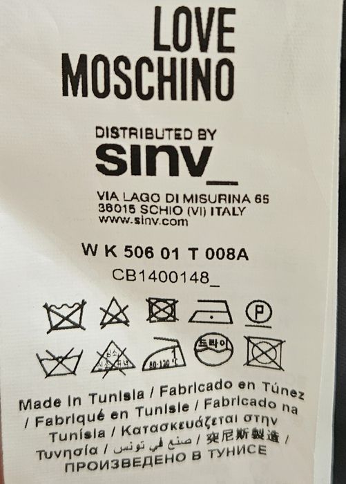 Palton Love Moschino