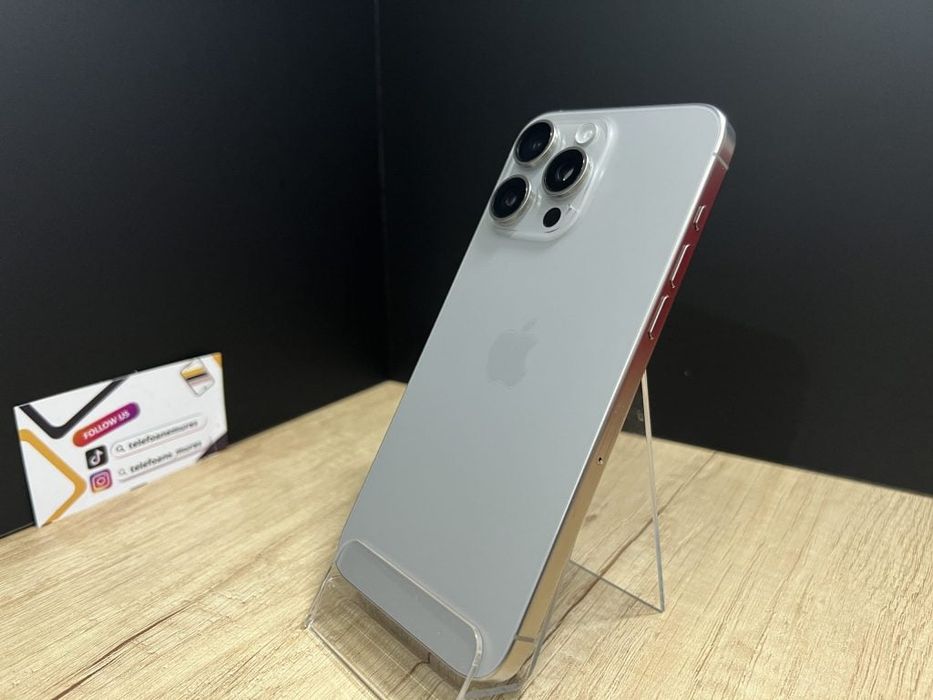 Iphone 15 Pro Max 256Gb Natural Titanium Second-Hand 3 ani garanție, T