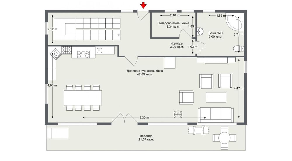 Продава се Къща в Варна, м-т Зеленика - 211 кв.м за 1328 €/кв.м - Снимка #6