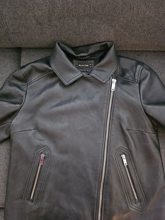 Кожено яке Massimo Dutti