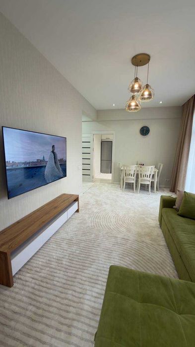 2-х комнатная 6 этаж Новостройка Еро ремонтом меб. тех. ор-р Военкомат