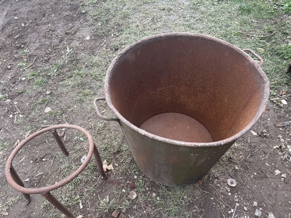 Cazan pentru făcut săpun – fier masiv, 50 kg