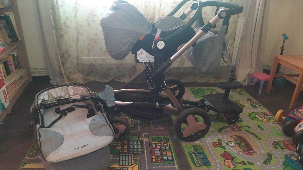 Cărucior 3 in 1 Coccolle Ambra