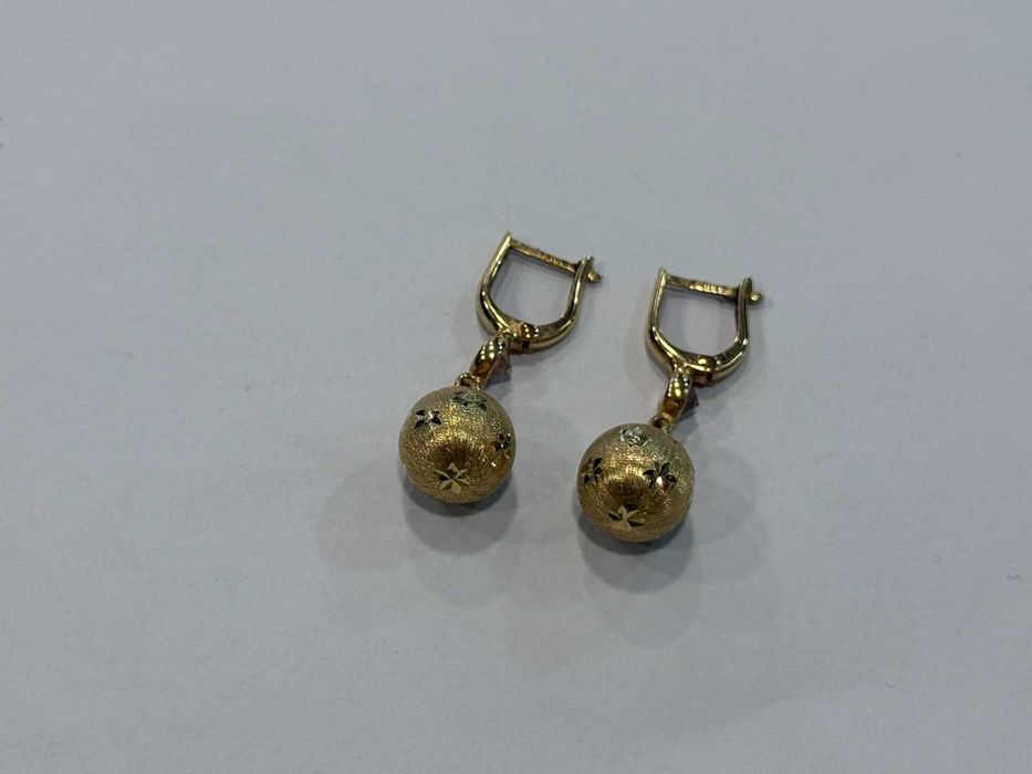 Златни дамски обеци – 14K (585), 5.05 г