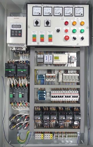 Сборка щитов автоматики и управления