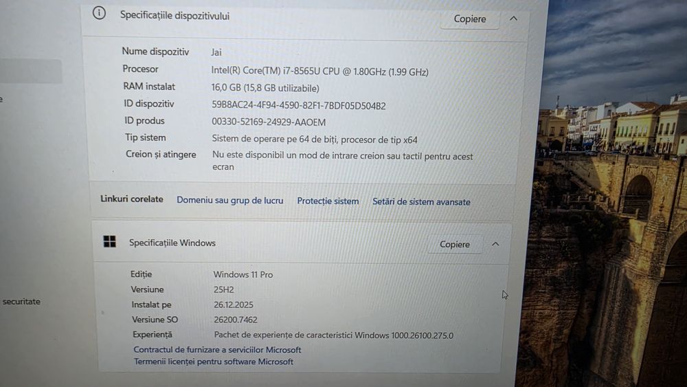 Ultrabook ASUS ZenBook 15 | i7-8565U | 16GB RAM | 512GB SSD | GTX 1050 | Win 11 Pro