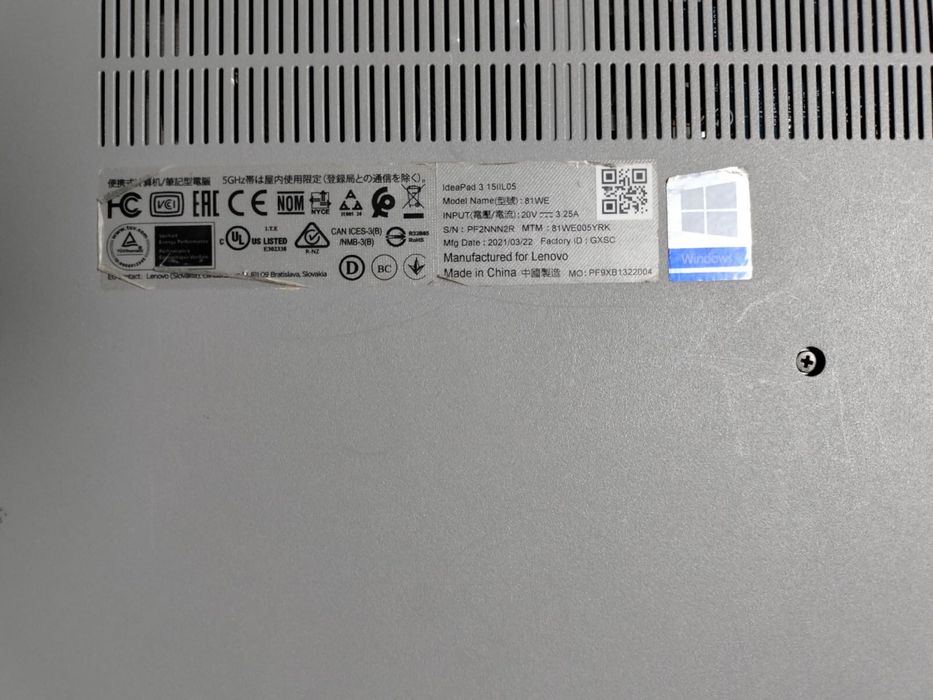 Продам ноутбук lenovo