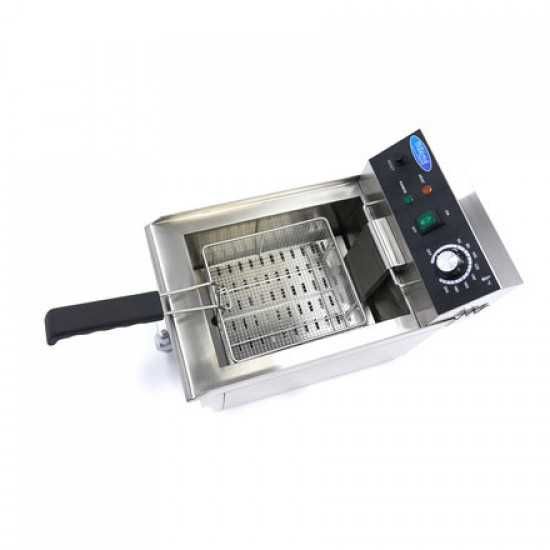 Професионален фритюрник 10 литра - с кран,