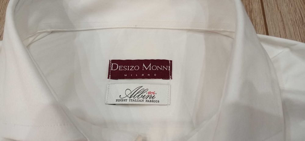 Луксозна вталена мъжка риза Desizo Monni, размер 42