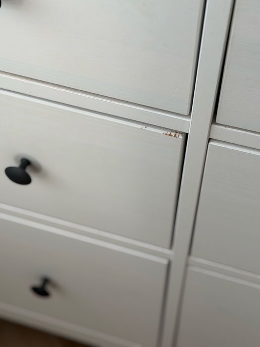 Скрин Iкea Hemnes 8 чекмеджета