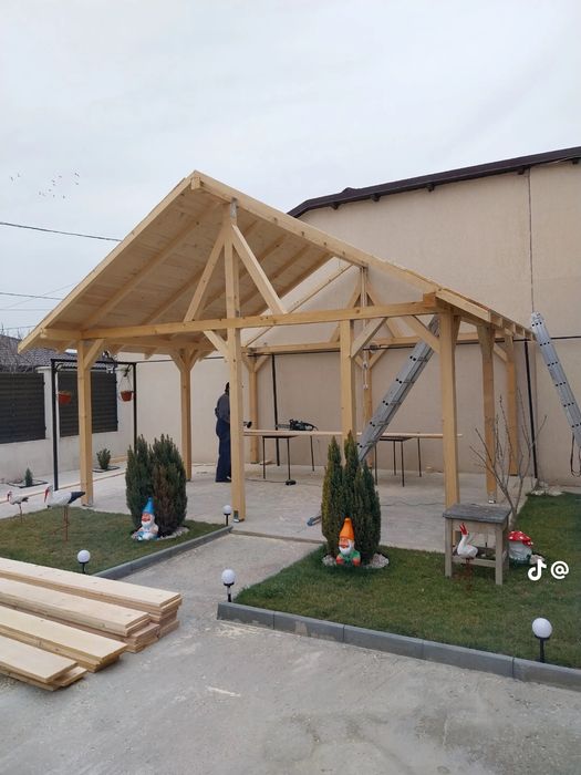 Vând foișor Terase din lemn -foișoare la comanda -pergole modele