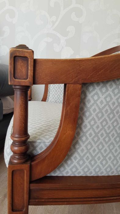 Двойка антикварни клубни кресла от 30-те години на миналия век