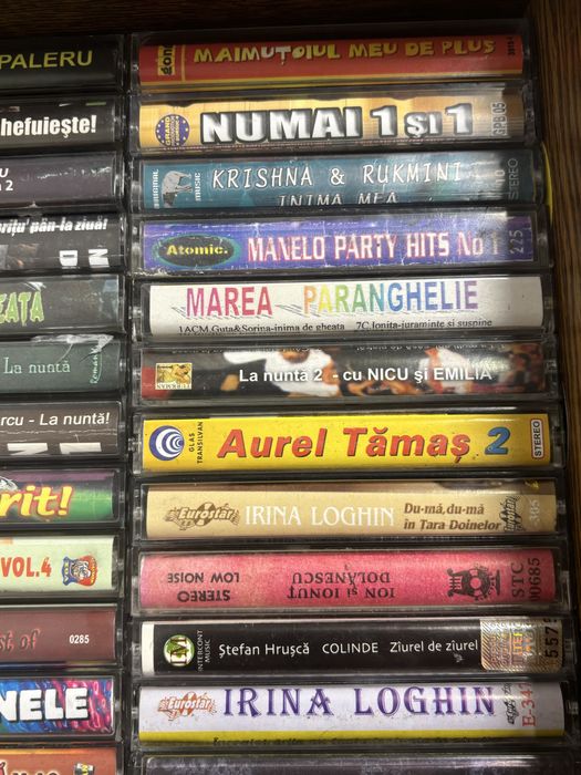 Casete audio 60 de bucati