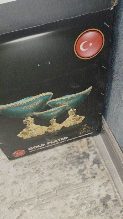 Bagema idishlari, Turkiyadan sifatli, yangi , umuman ishlatilmagan