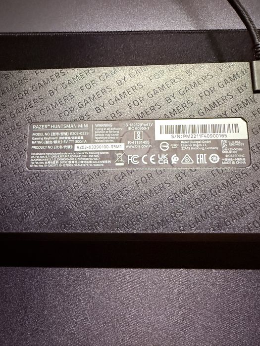 Tastatura razer mini huntsman gaming Pc clicky garantie logitech asus