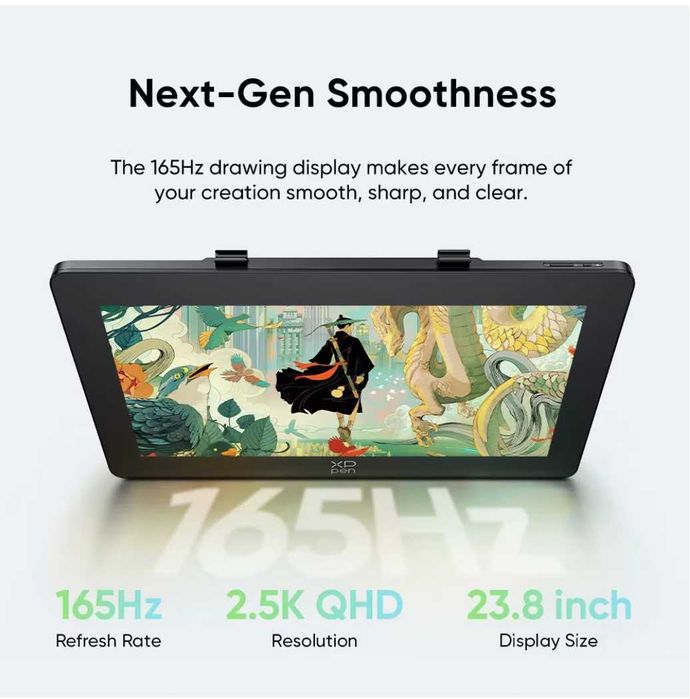 Tableta grafica, XP-PEN, Artist 24 Pro Gen 2 165Hz 23.8", 2560x1440