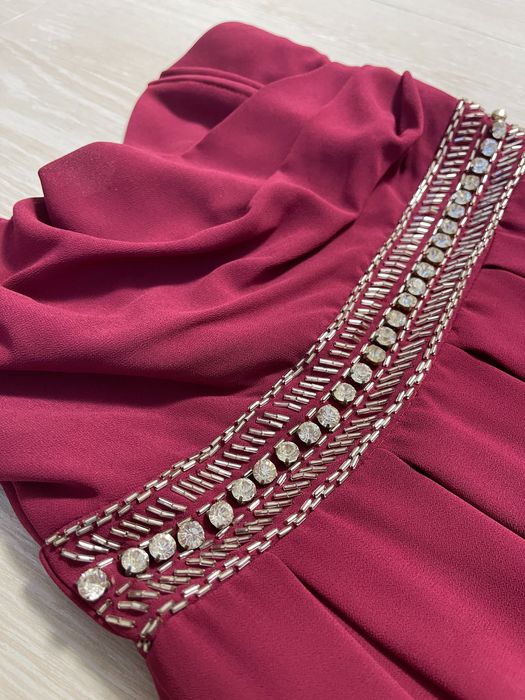 Rochie dama ASOS eveniment/ marime XS-S/culoare burgundy