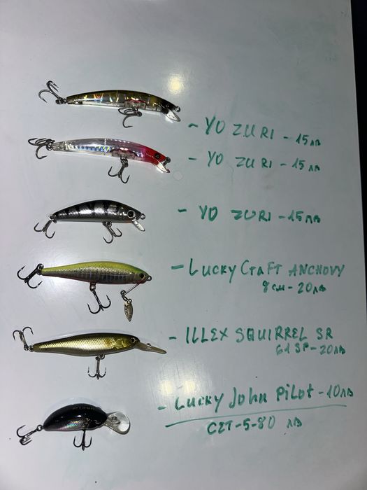 Воблери топ селекция