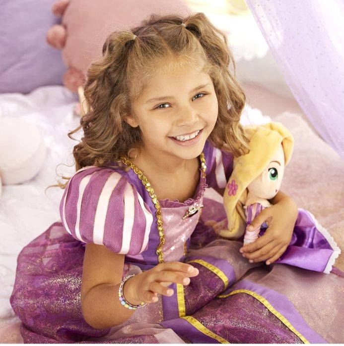 Оригинална рокля на Рапунцел, Дисни за 5-6 г.