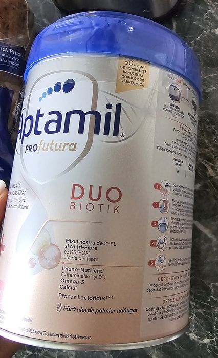 Lapte praf Aptamil duo biotik