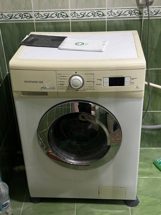 Продается стиральная машина Daewoo 6 kg в хорошем состоянии рабочий
