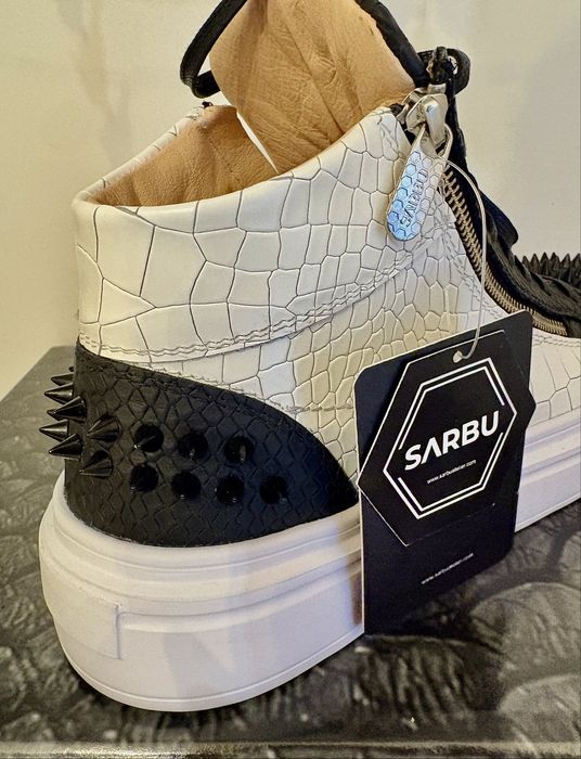 Adidași SARBU custom piton&crocodil