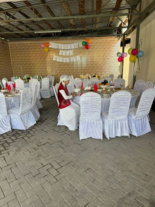 Аренда палаток и стол стуля посуда казан