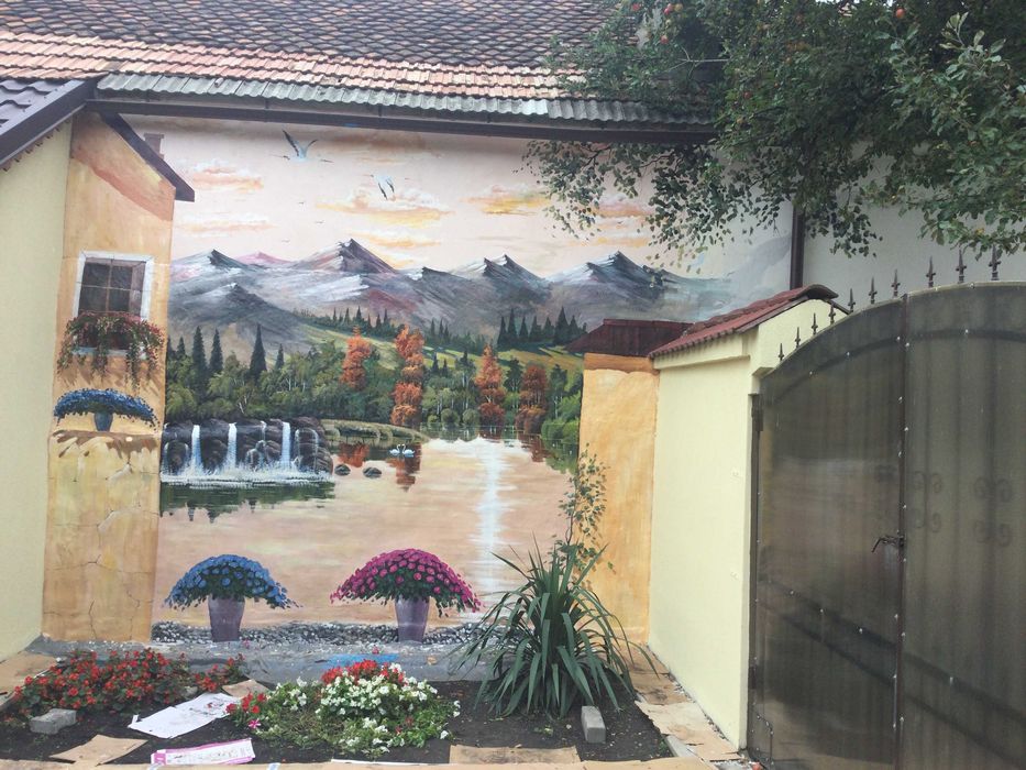 pictura pe perete 3d,tablou portrete după poza,caricaturi