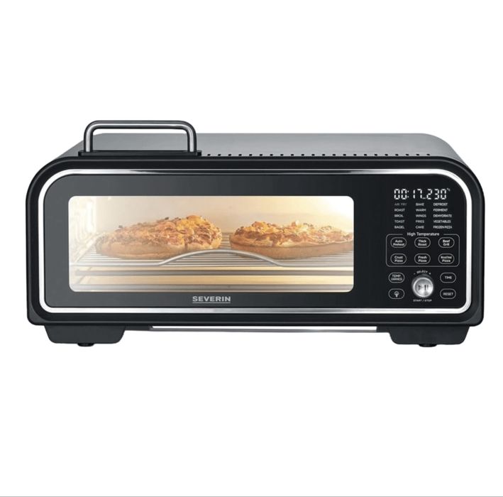 Cuptor electric pentru pizza, Severin, Serico Digital, negru
