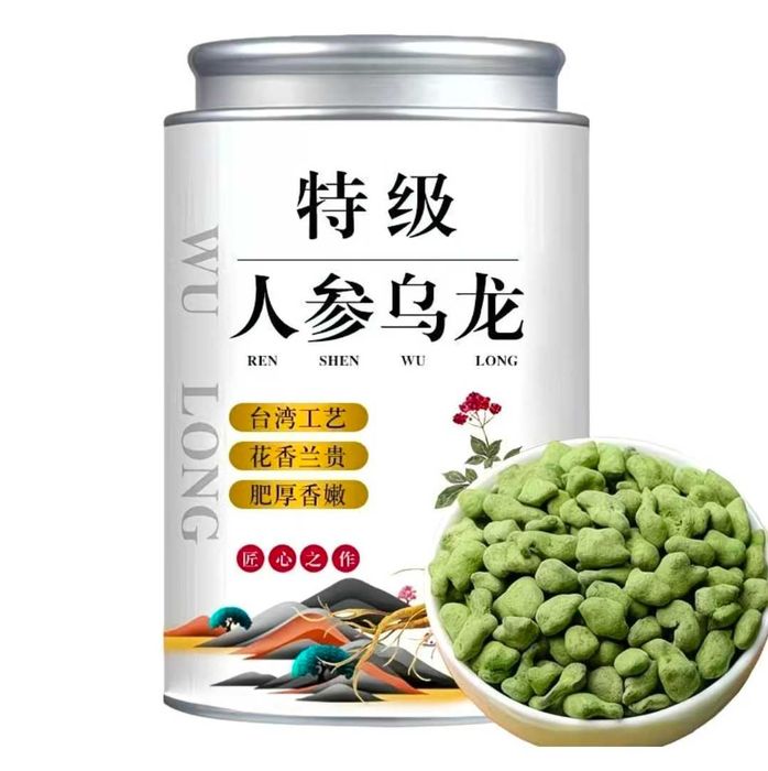 Китайский зелёный чай Улун с Женьшеном