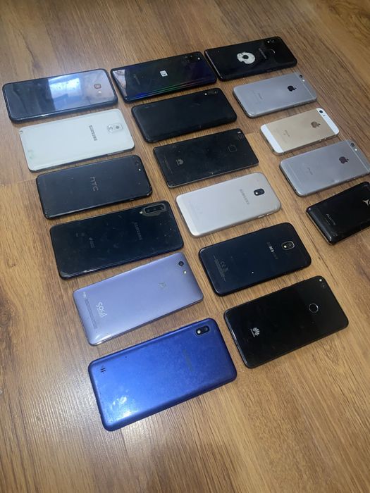 Lot telefoane defecte diferite marci huawei , apple , samsung