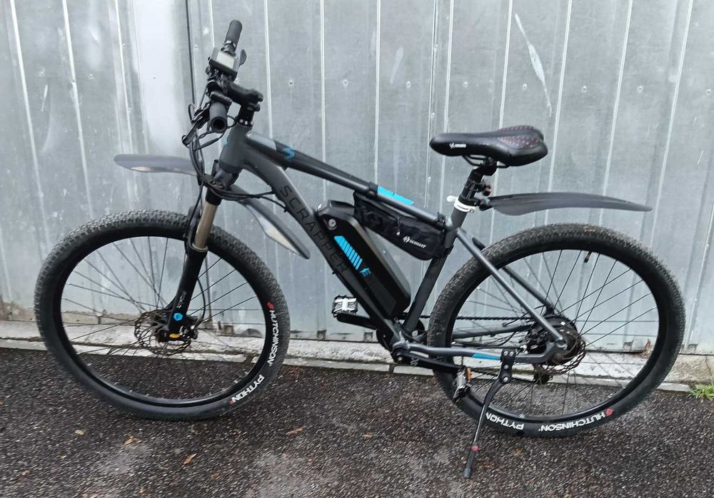 Bicicletă Electrică MTB Scrapper EXC, Roți 28, Frâne pe Disc