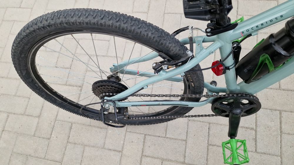Bicicletă MTB 26" 9-12 ani EXPL 500 kaki Copii