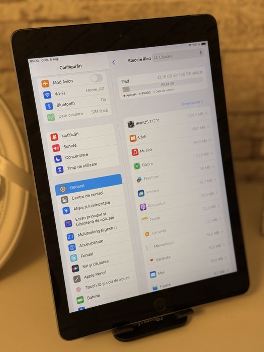 iPad 6th gen 128 GB, A1954 (Wi-Fi + Cellular), Space Gray