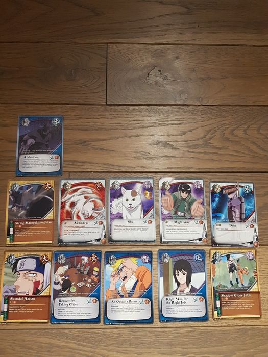 Naruto Collective Card Game: Rare, Uncommon and Common Cards