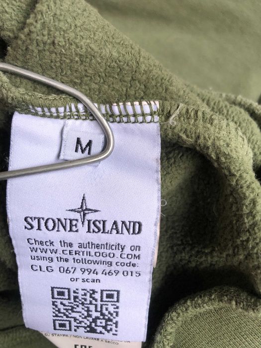 Stone Island Big Logo Crewneck Sweatshirt М