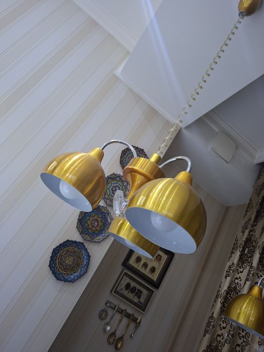 Люстра подвесная на 3 лампы