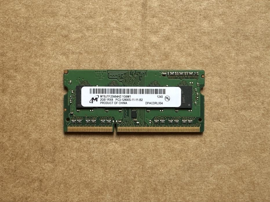 ОЗУ для ноутбука