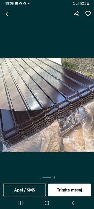 Vând diferite feluri de tabla cutata