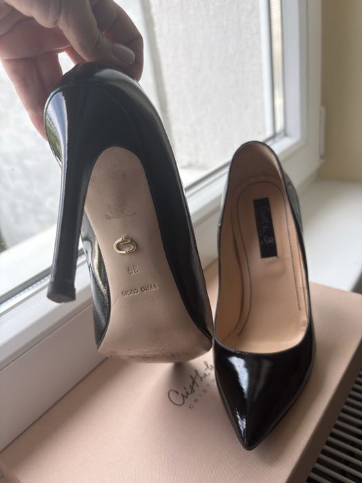Vand pantofi stiletto din piele Musette