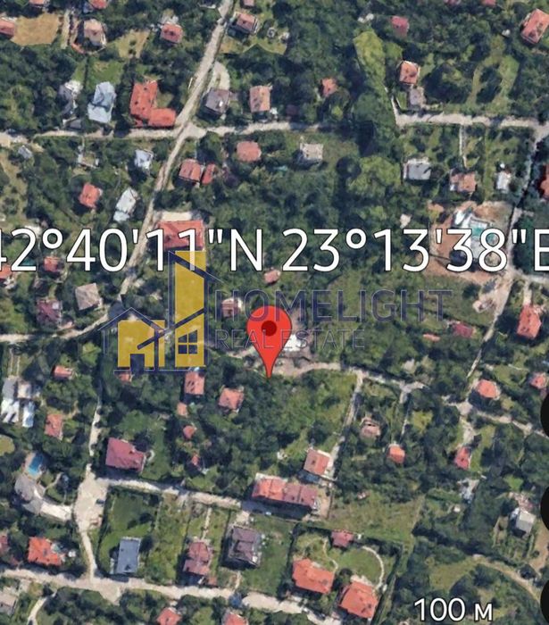 Продава се Парцел в София, в.з. Горна баня - 930 кв.м за 143 €/кв.м - Снимка #4